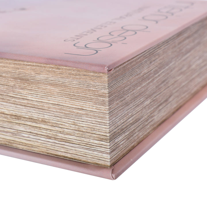 Interior Design Natural Elements Set of 2 Book Boxes