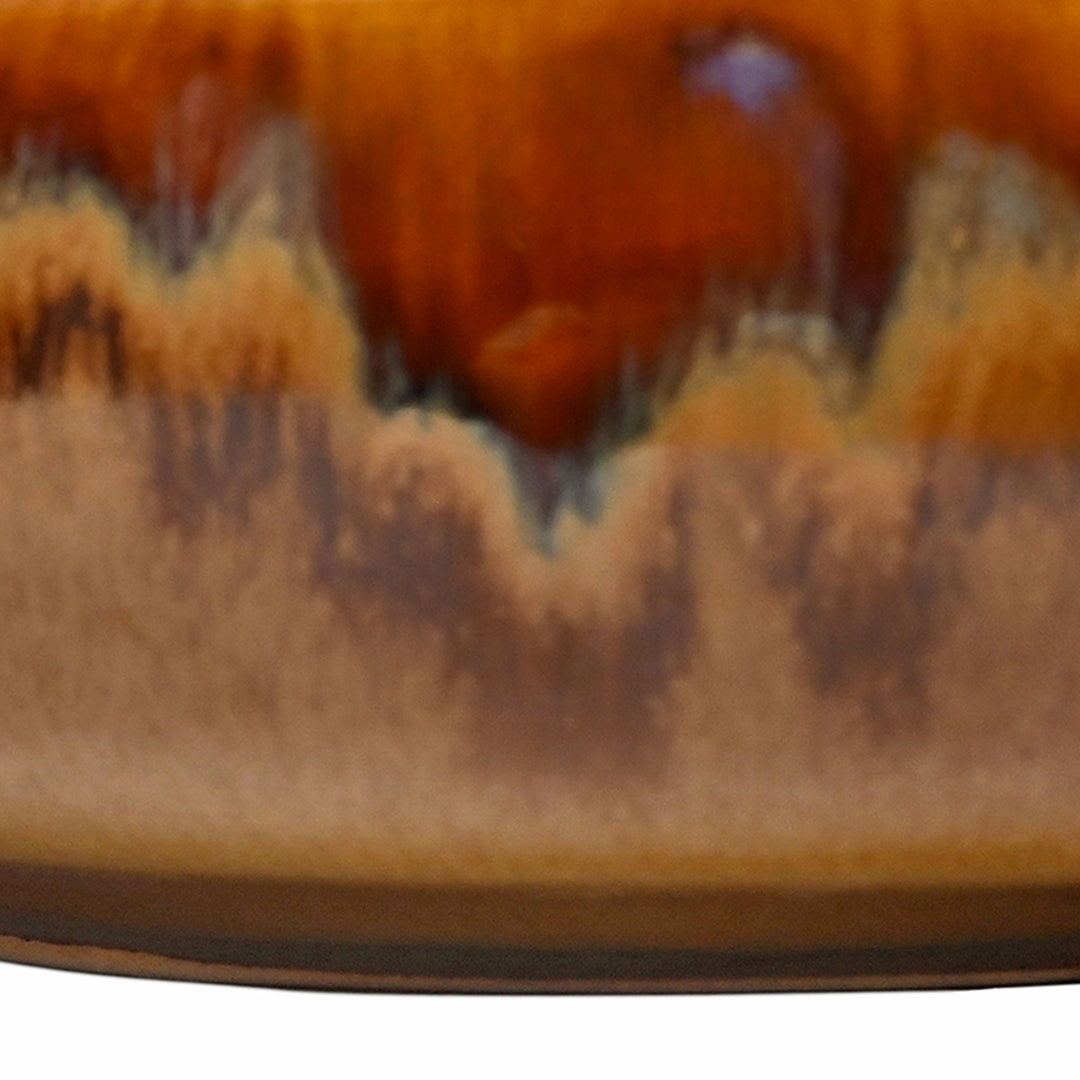 Medway Ochre Reactive Glaze Stoneware Bowl