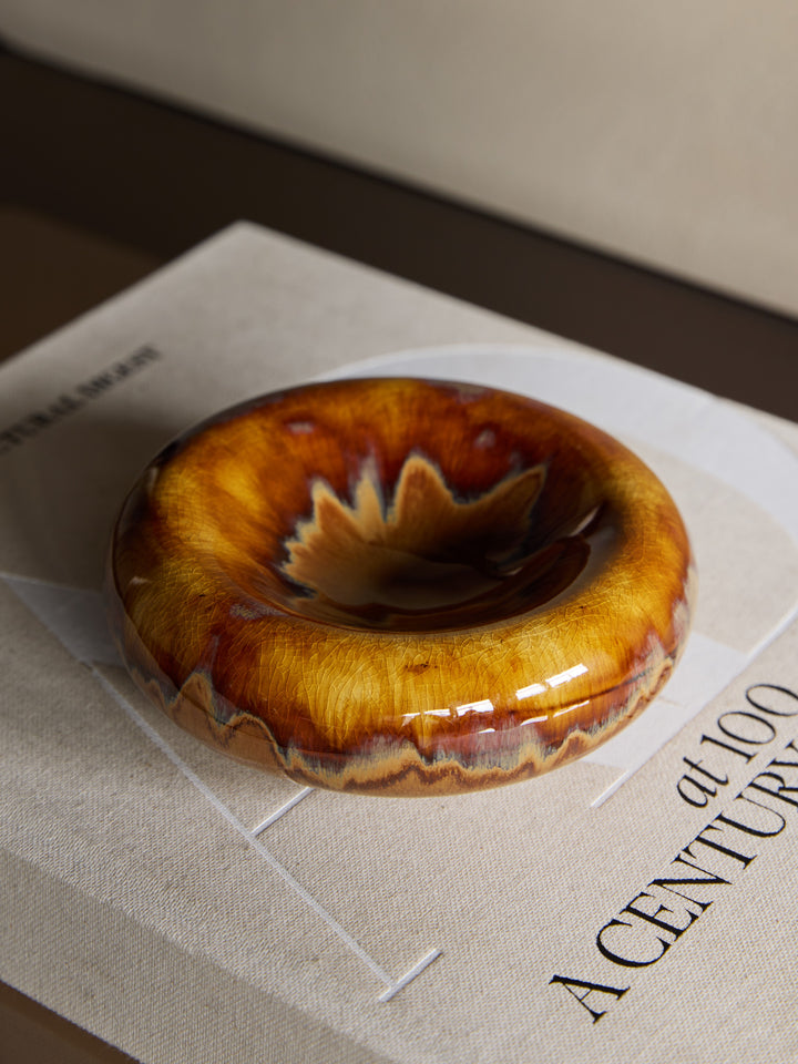 Medway Ochre Reactive Glaze Stoneware Bowl