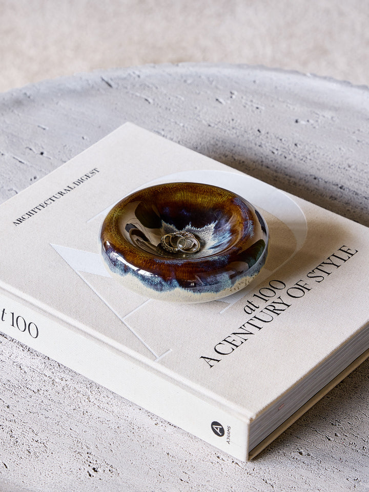 Medway Blue Reactive Glaze Stoneware Bowl