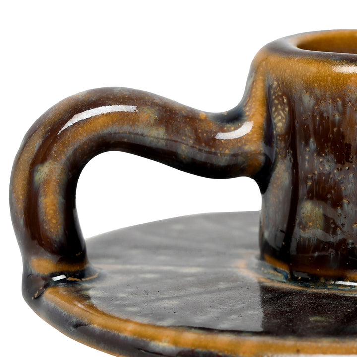 Denton Glazed Candle Stick