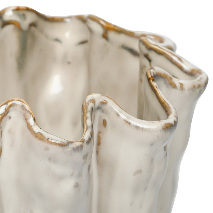 Coralie Glazed Vase Small