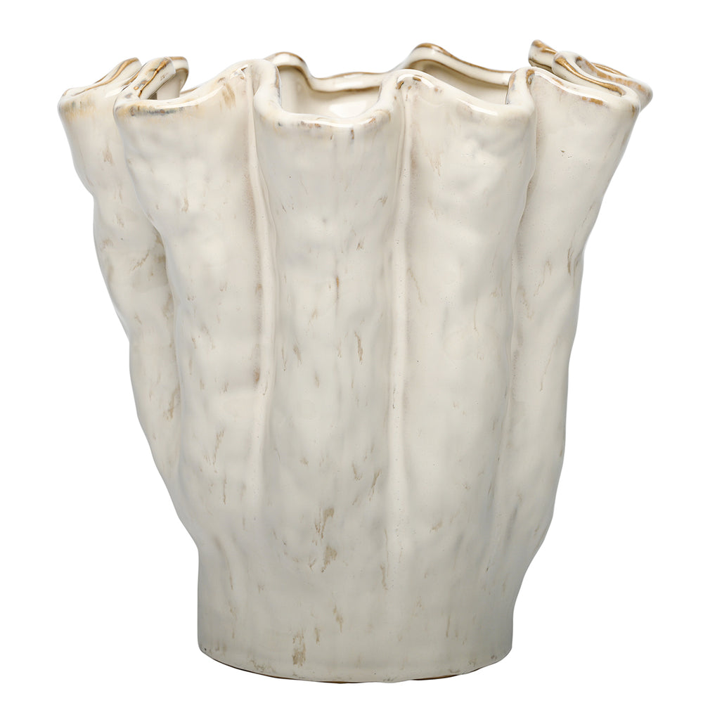 Coralie Glazed Vase Medium
