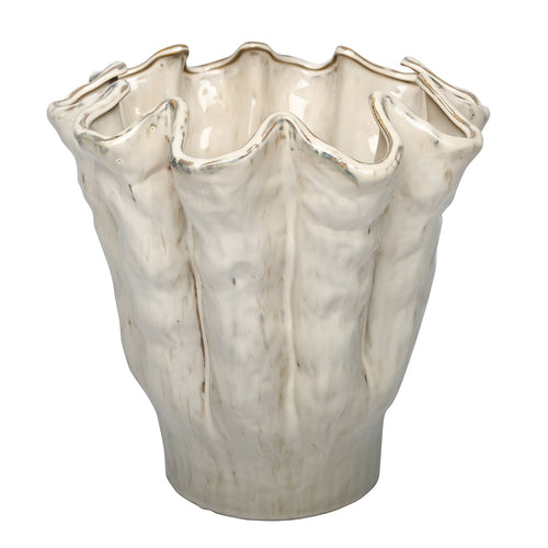 Coralie Glazed Vase Large