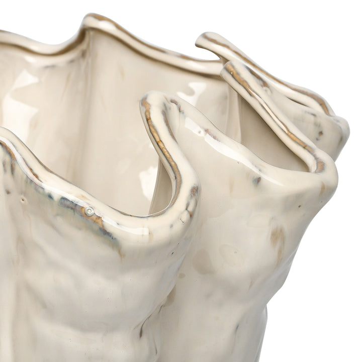 Coralie Glazed Vase Large