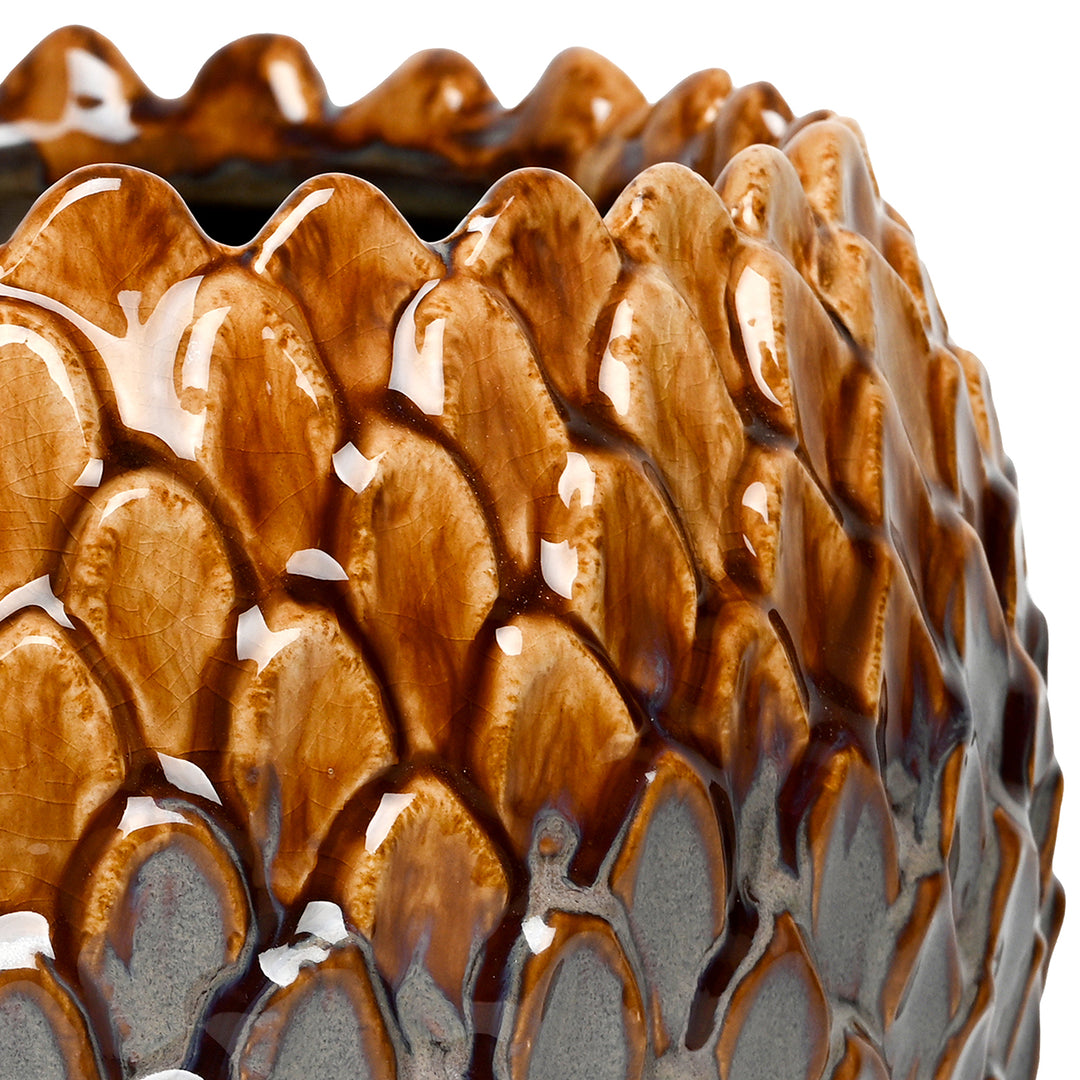 Pinecrest Planter Reactive Glaze Large