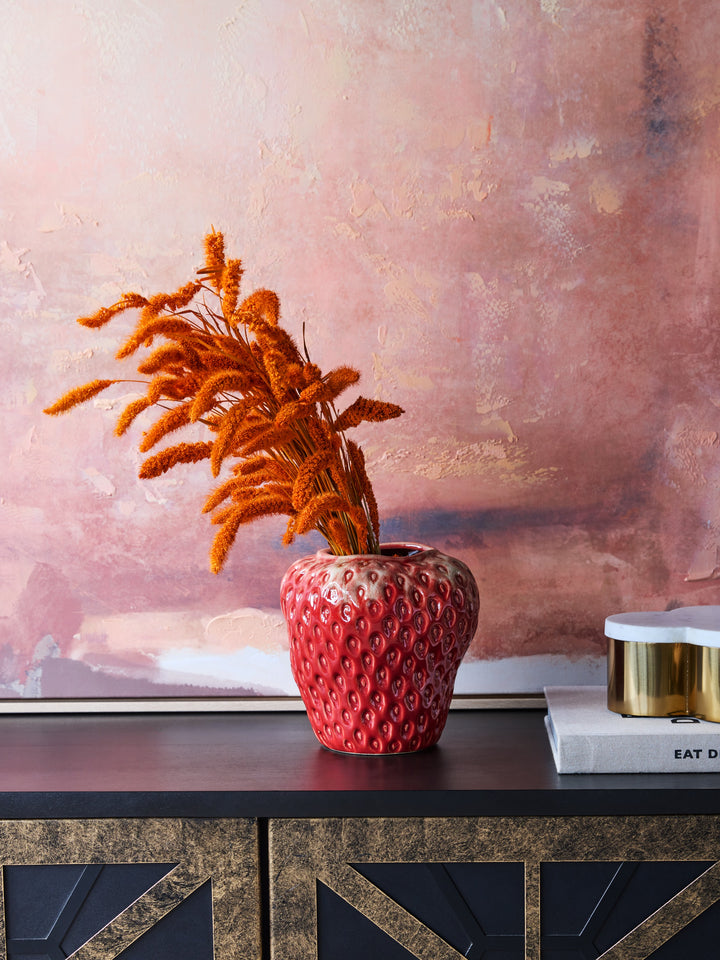 Berry Glaze Vase Medium