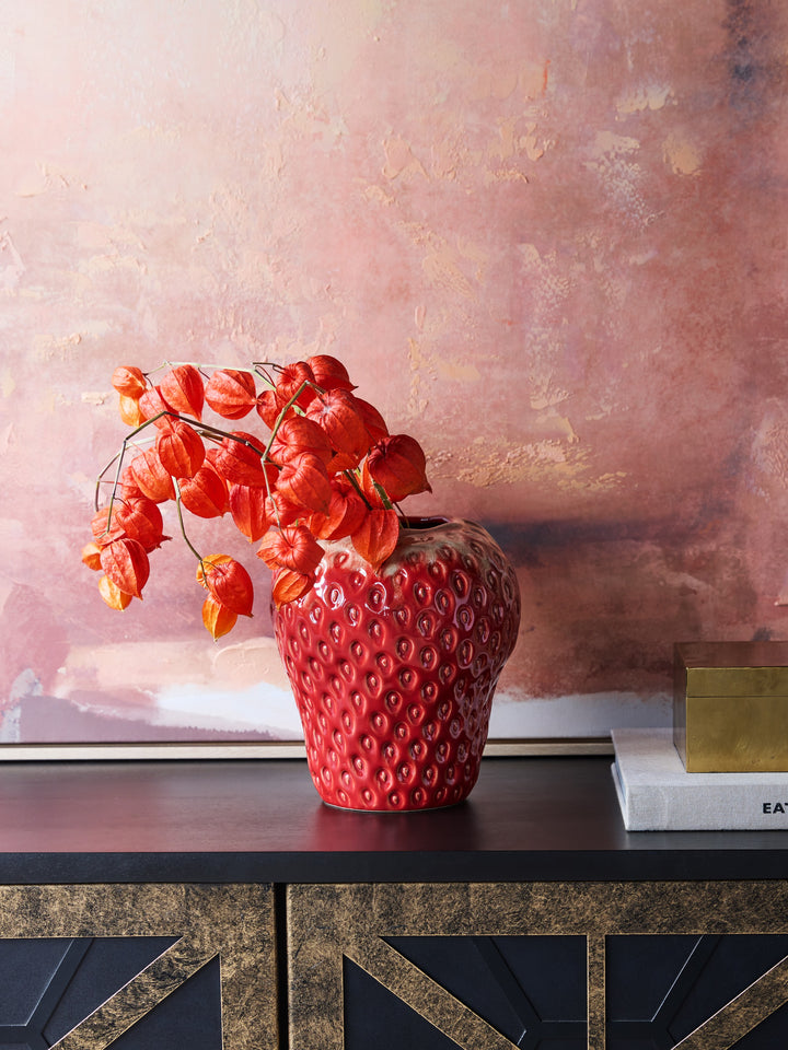 Berry Glaze Vase Large