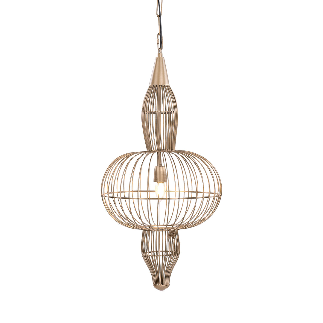 Mira Orb Wire Pendant