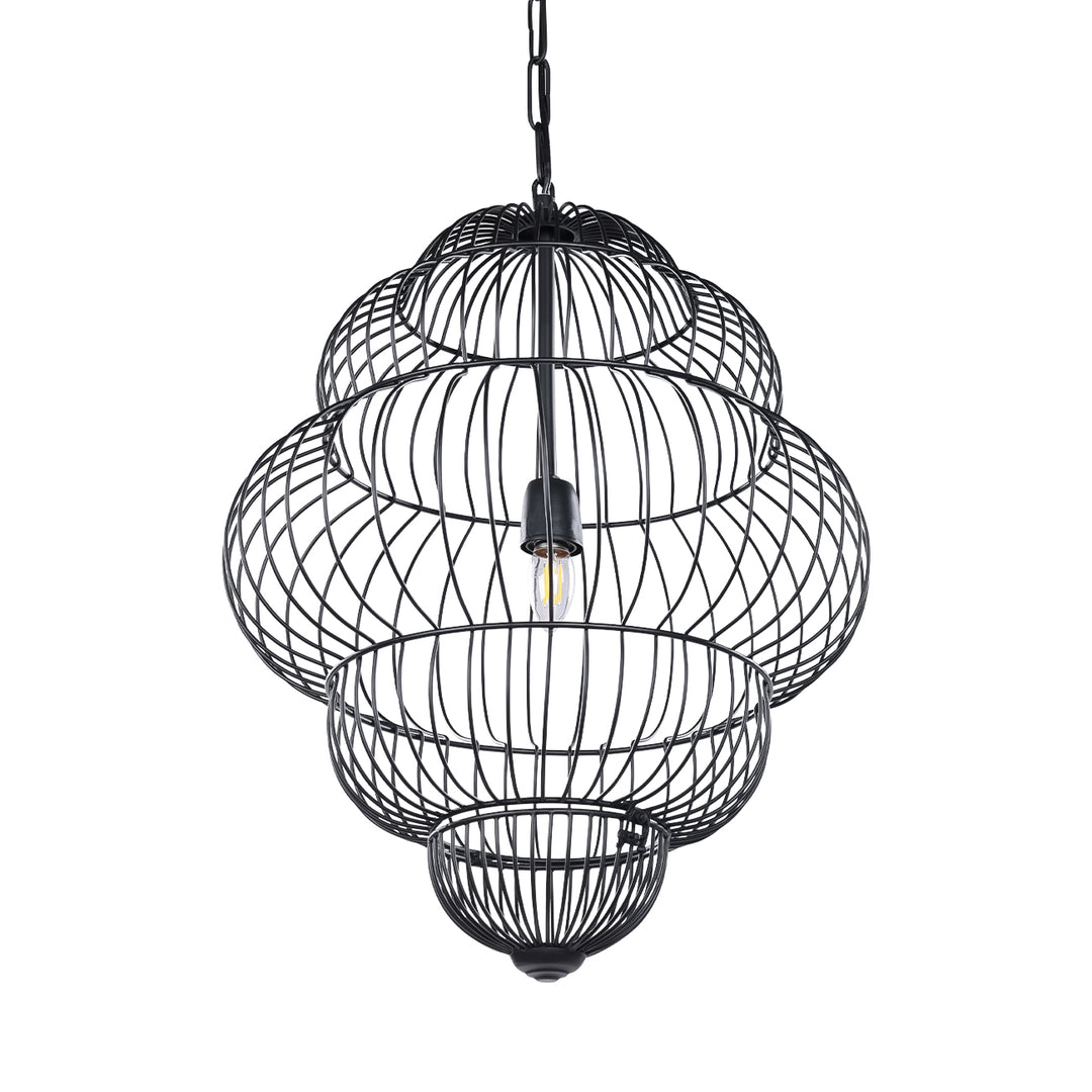 Mira Tiered Cloud Wire Pendant