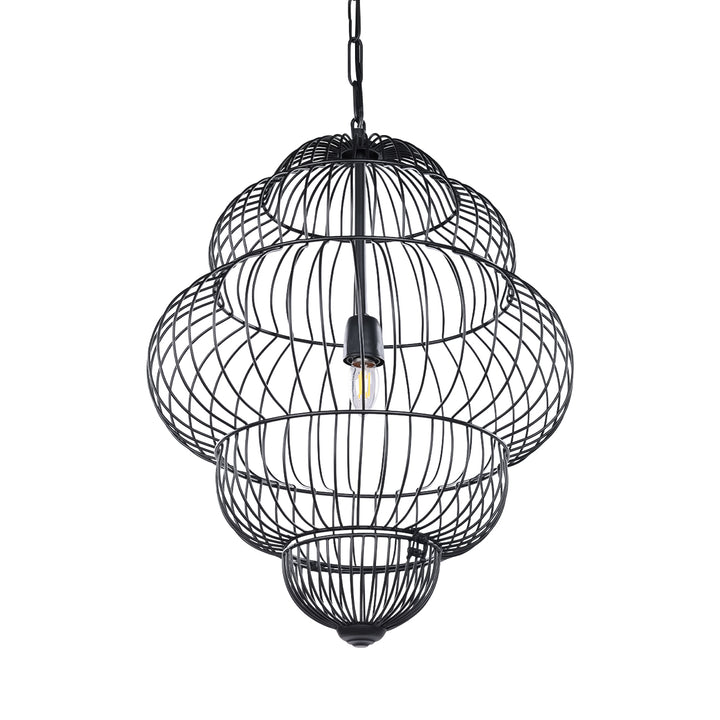 Mira Tiered Cloud Wire Pendant