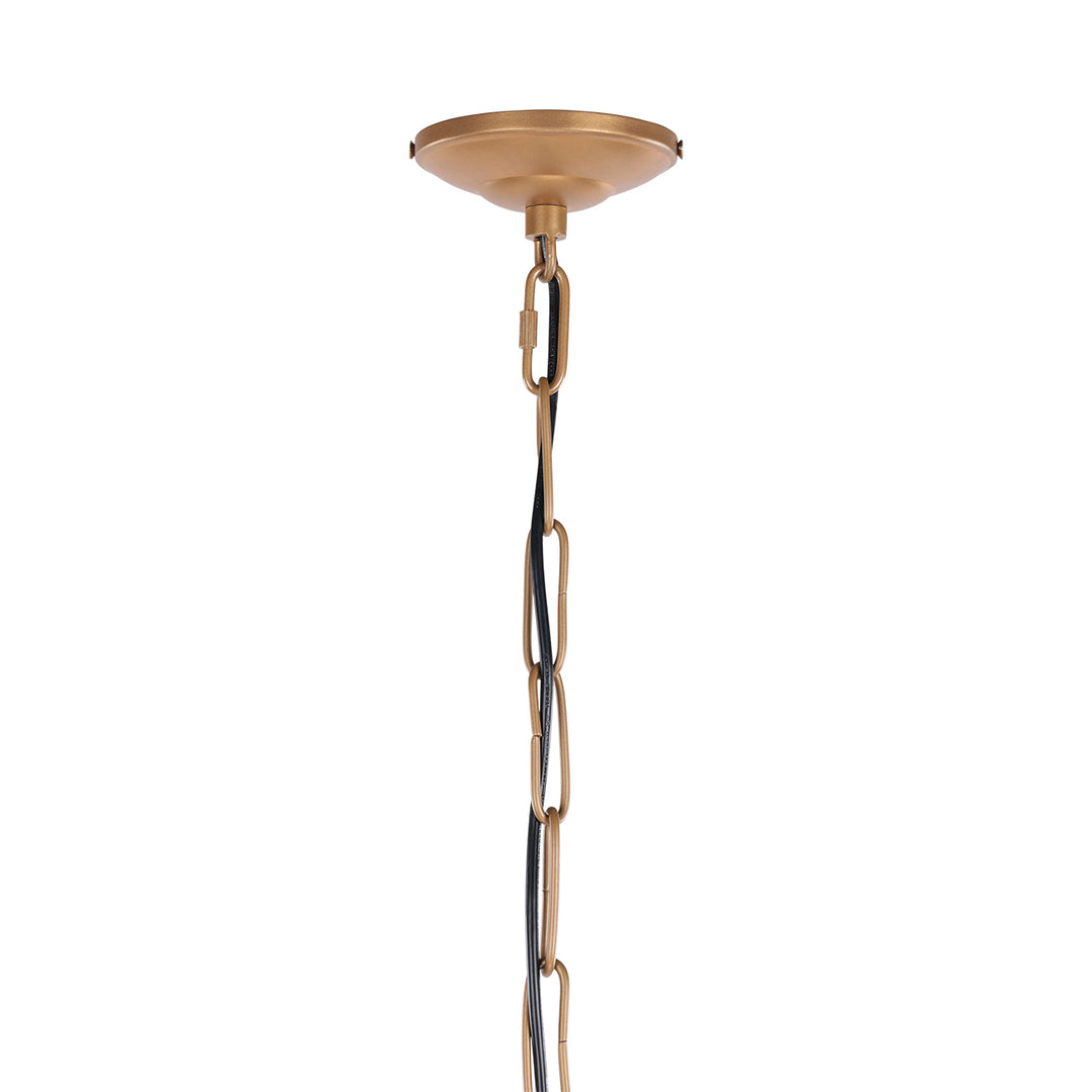 Mira Teardrop Wire Pendant