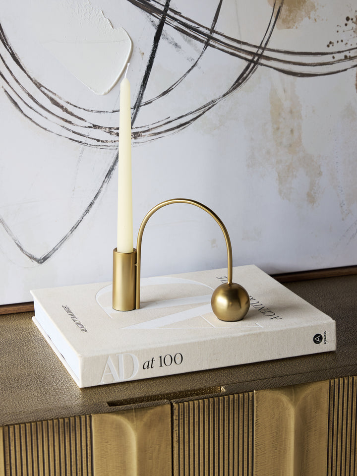 Luca Arch Taper Candlestick