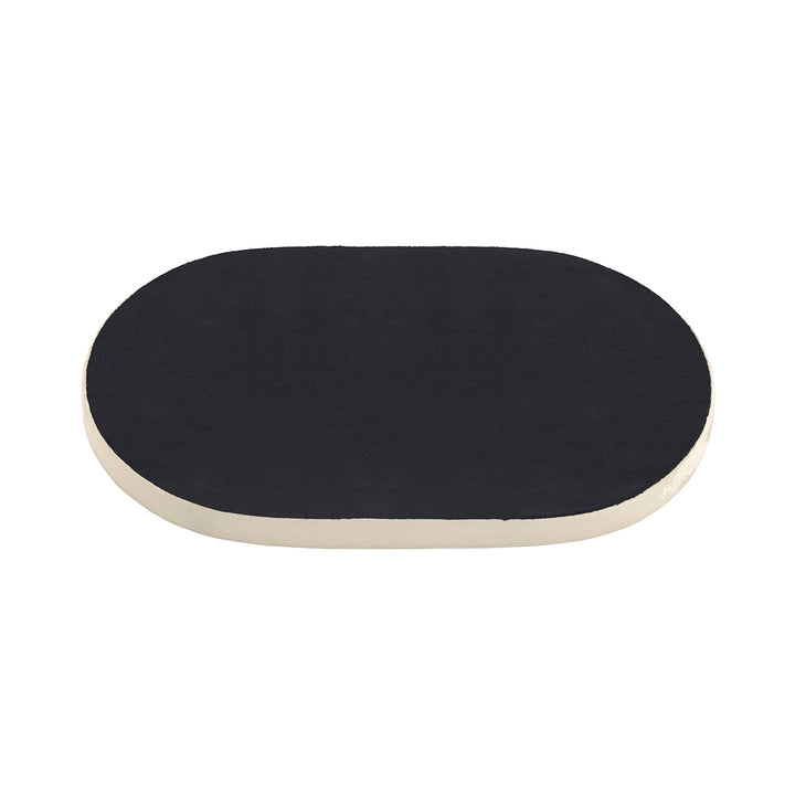 Ovolo Iron Enamel Beige Tray Small