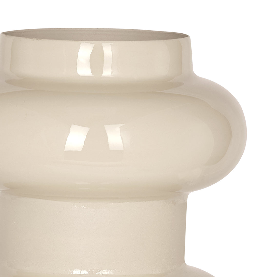 Ovolo Enamel Iron Vase Small