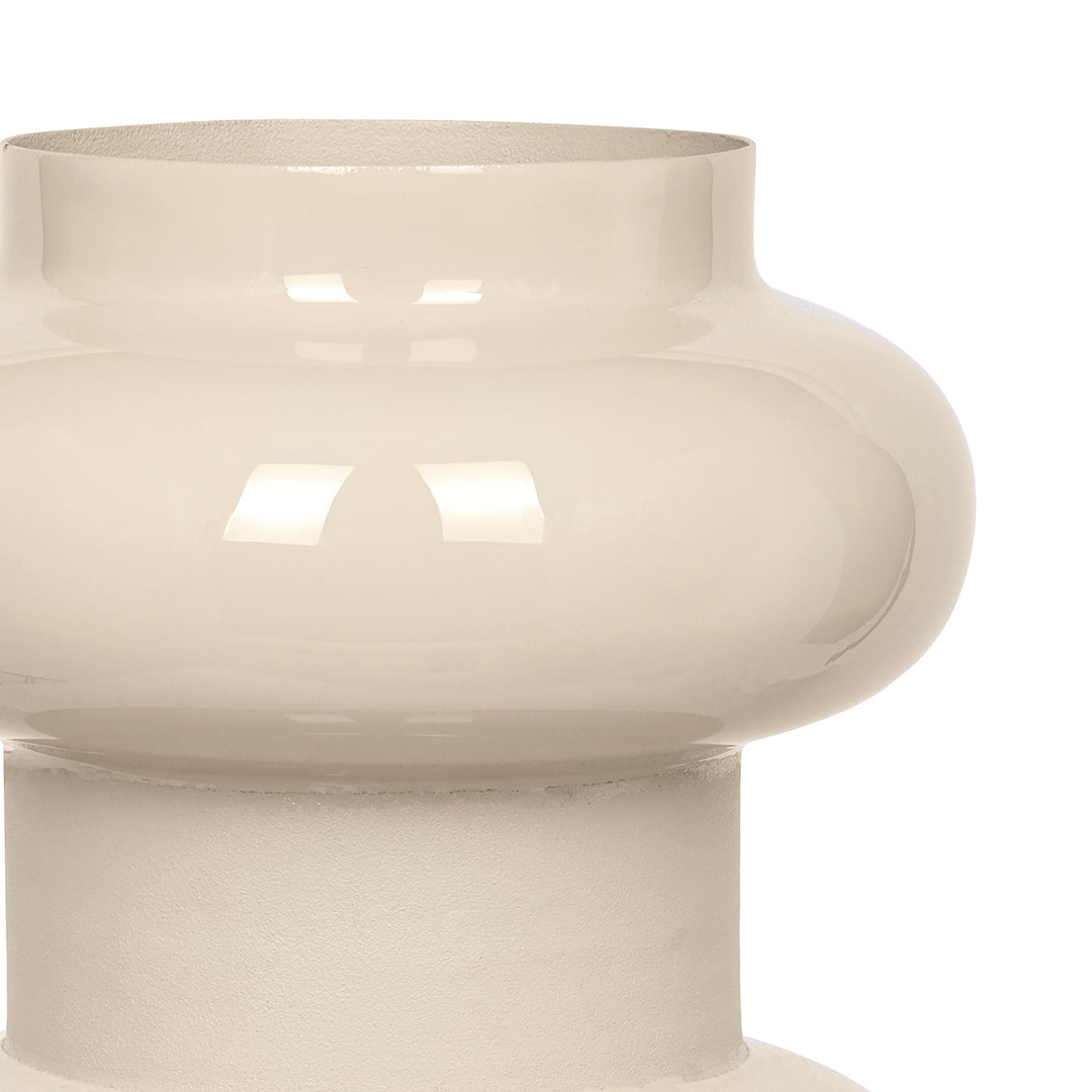 Ovolo Enamel Iron Vase Medium