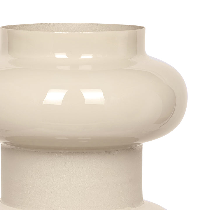 Ovolo Enamel Iron Vase Medium