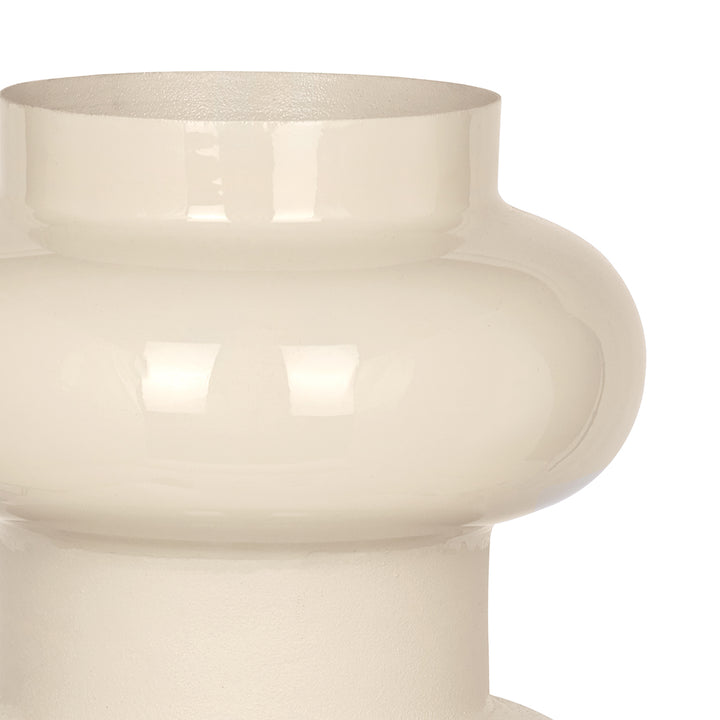 Ovolo Enamel Iron Vase Large