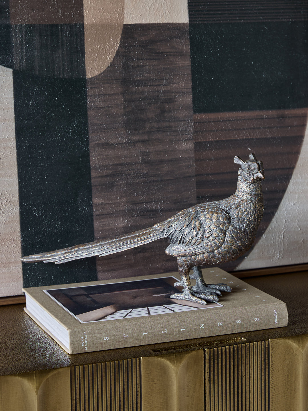 Philly Pheasant Sculpture