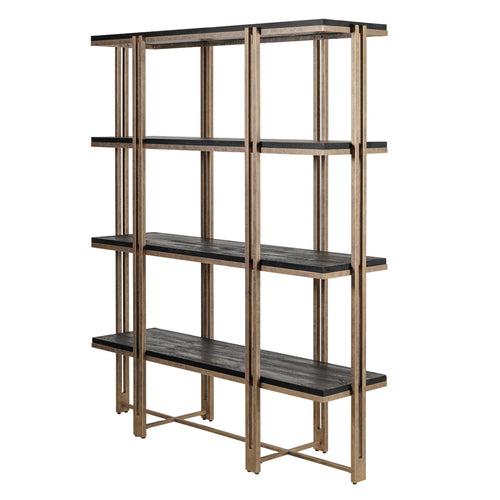 Dalston Sandblasted Mango Wood Shelving Unit