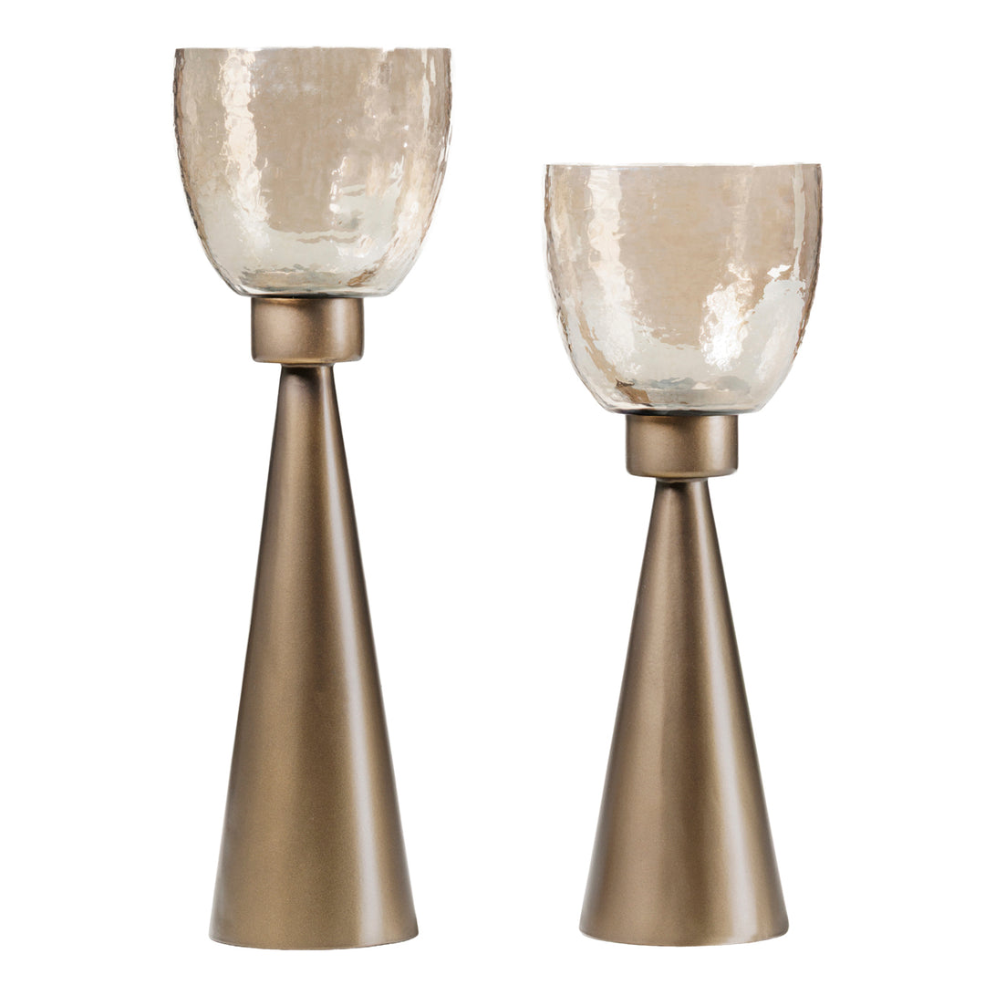 Southbourne Smoked Gold Hurricane Small 37cm