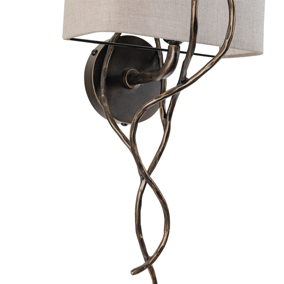 Ember set of 2 Iron Wall Lights