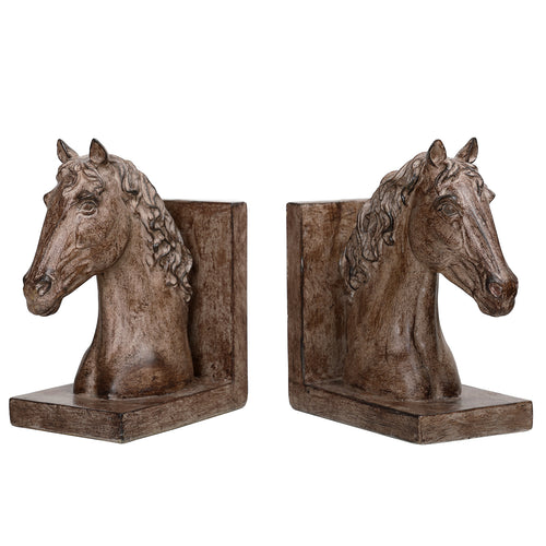 Delia Horse Bookends