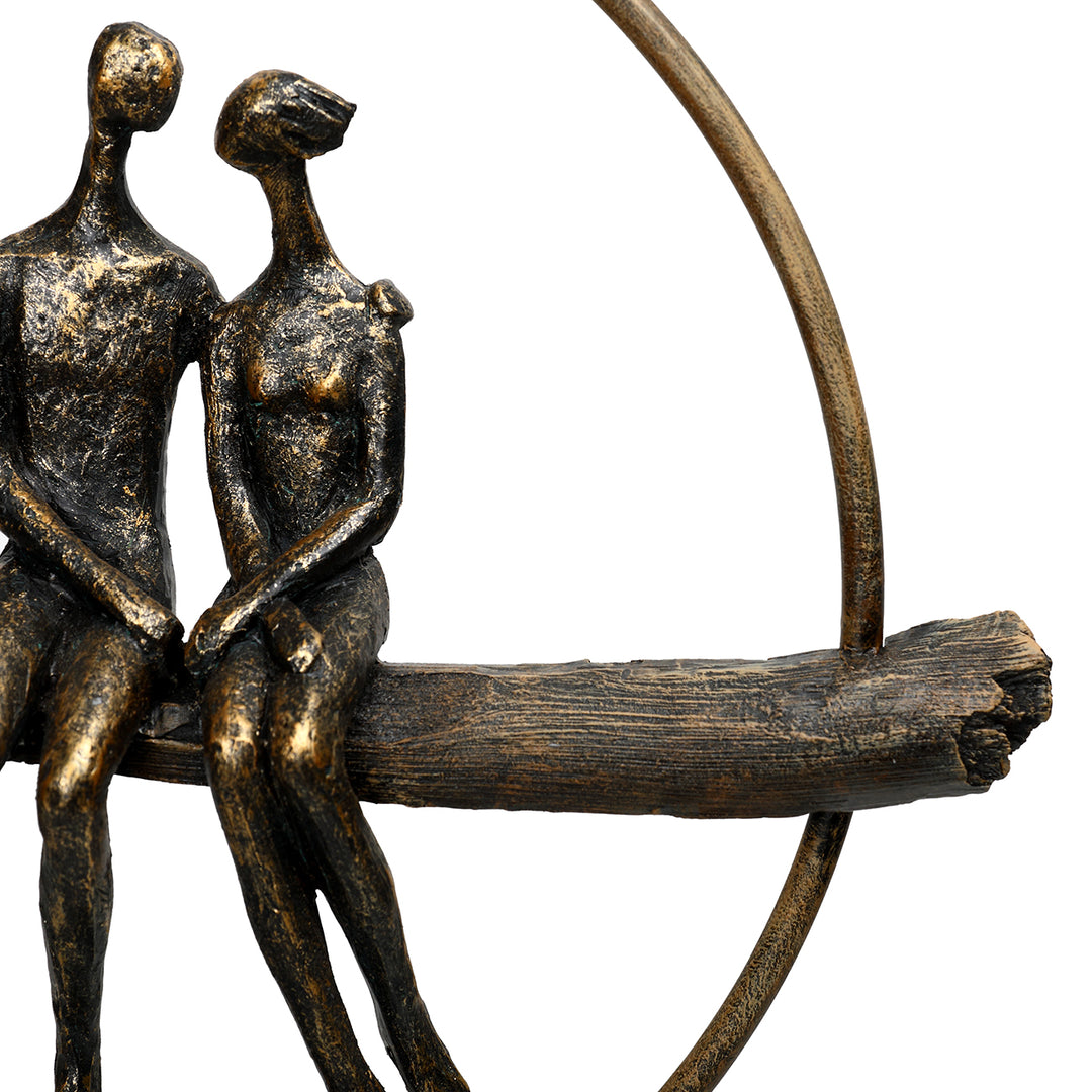 Circle of Life Couple  Sculpture