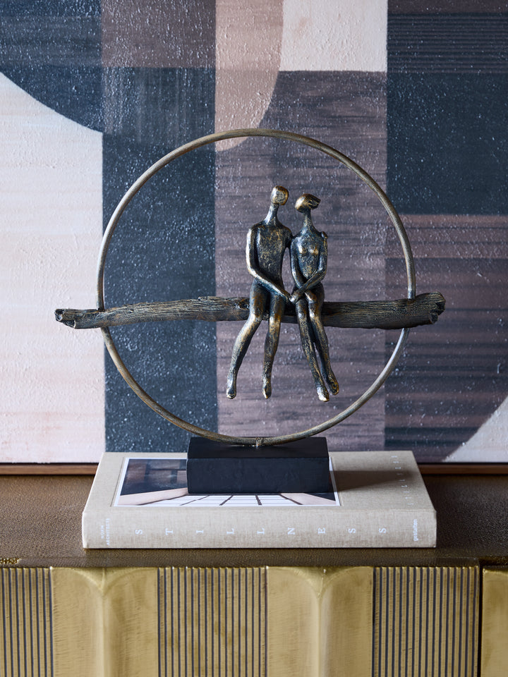 Circle of Life Couple  Sculpture