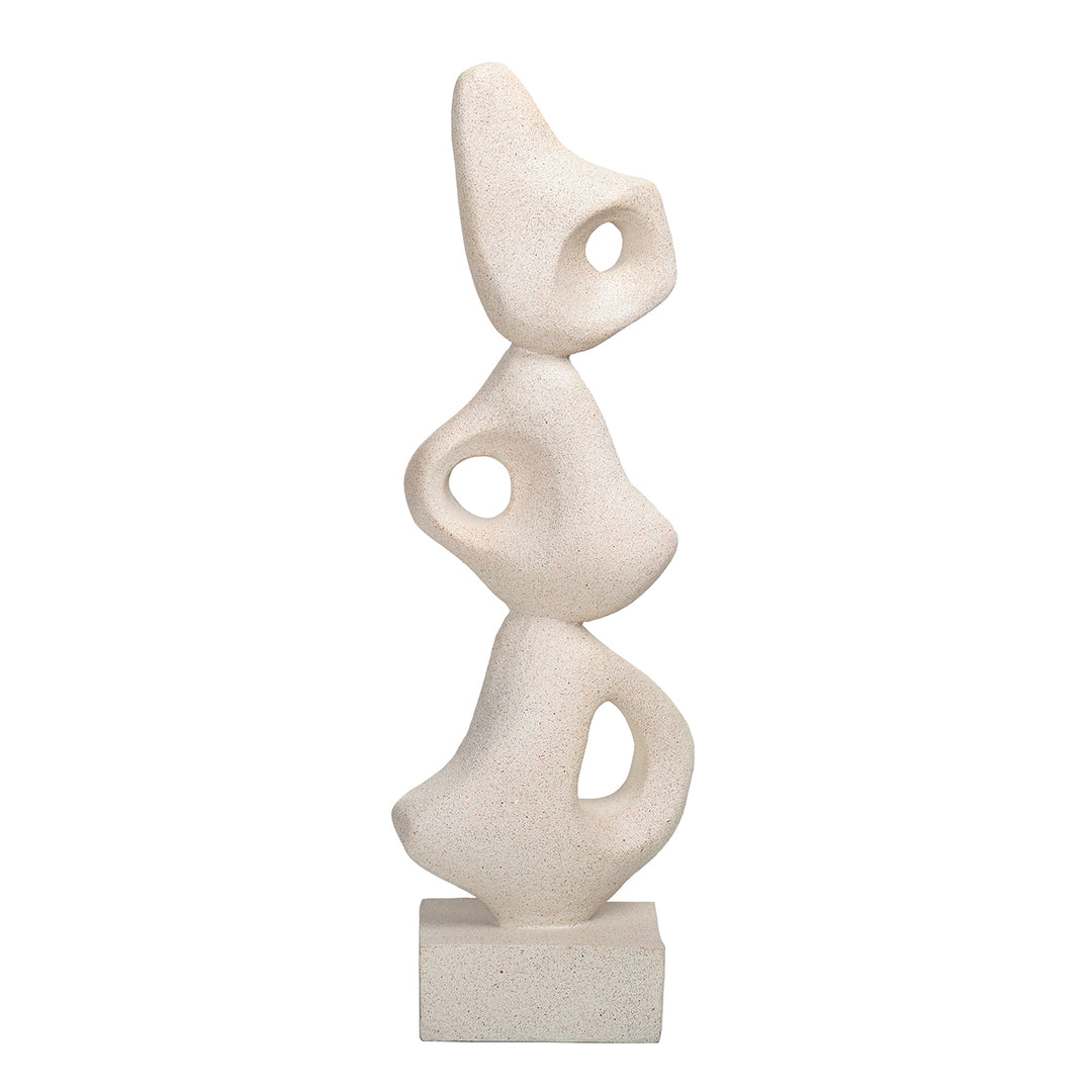Aven Stacked Organic Forms Sculpture
