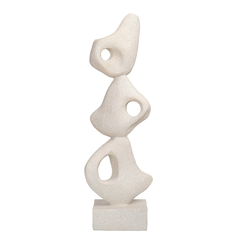 Aven Stacked Organic Forms Sculpture