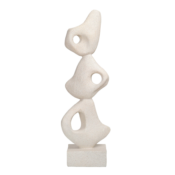 Aven Stacked Organic Forms Sculpture