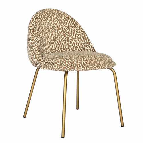 Lanta Pair of Upholstered Dining Chairs