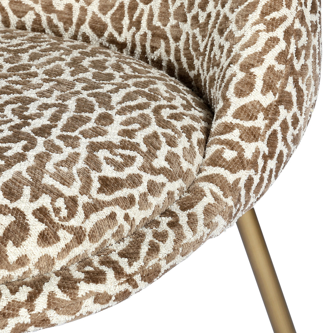 Lanta Pair of Upholstered Dining Chairs