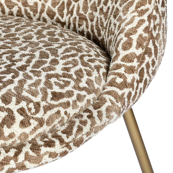 Lanta Pair of Upholstered Dining Chairs