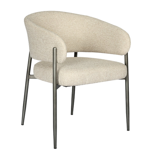 Holmes Boucle Upholstered Dining Chair