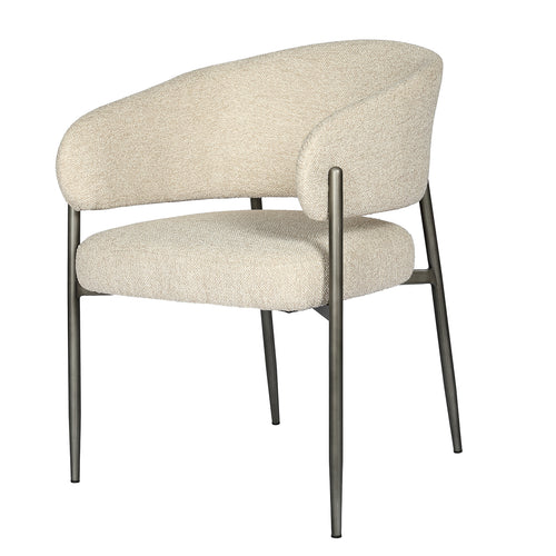 Holmes Boucle Upholstered Dining Chair