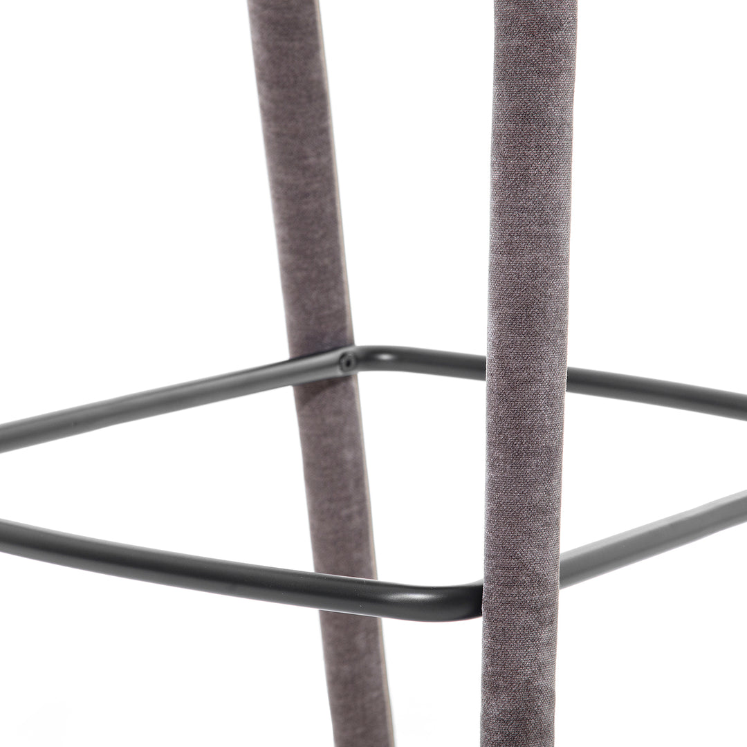 Cruise Upholstered Bar Stool Grey