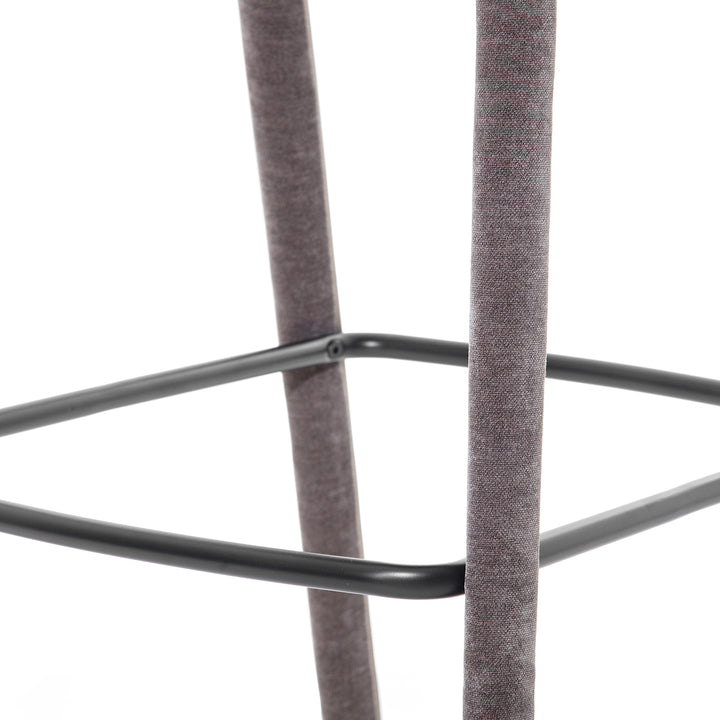 Cruise Upholstered Bar Stool Grey