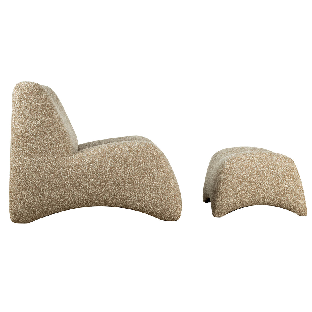 Bangkok Upholstered  Occasional Chair and Stool