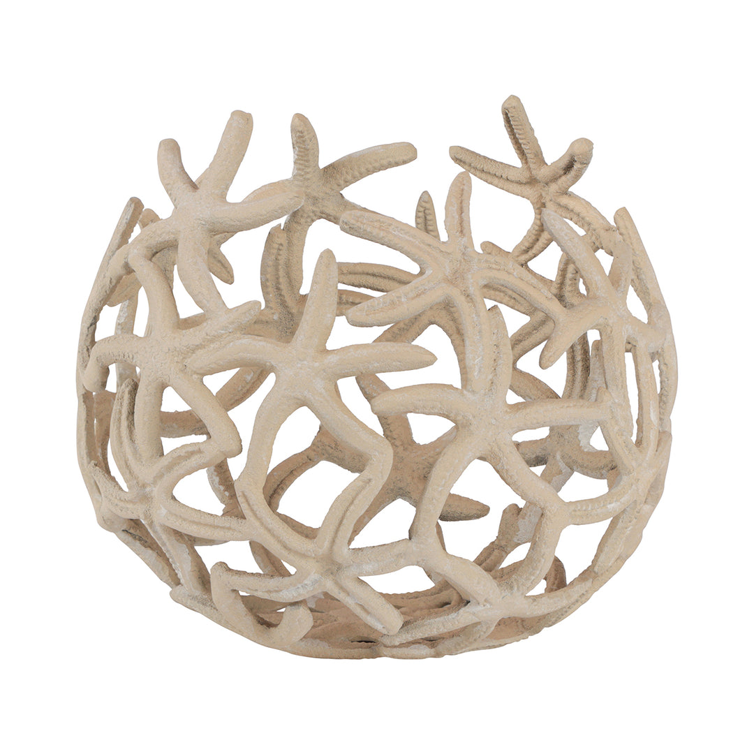 Seaside Starfish Beige Stonewash Deep Bowl