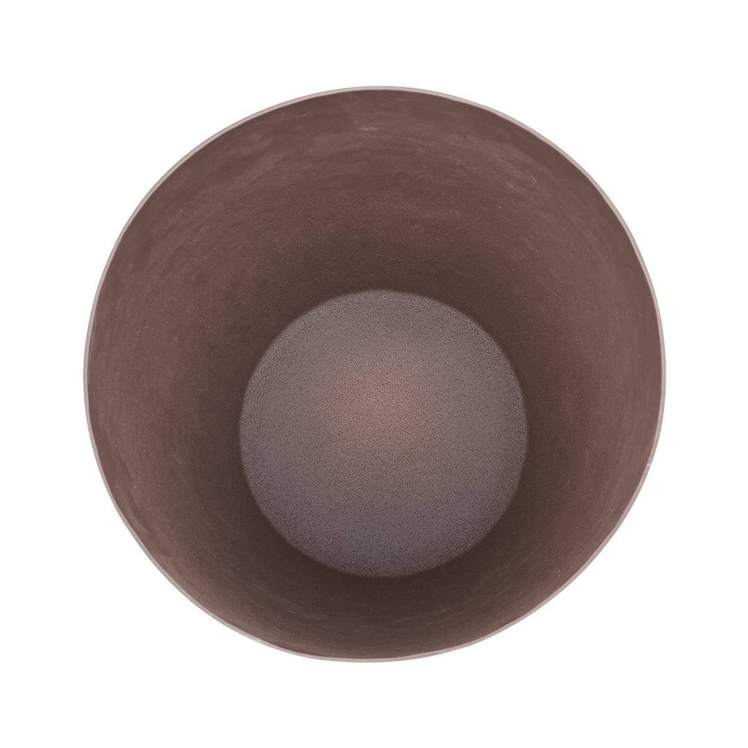 Samui Brown Stonewash Tapered Planter