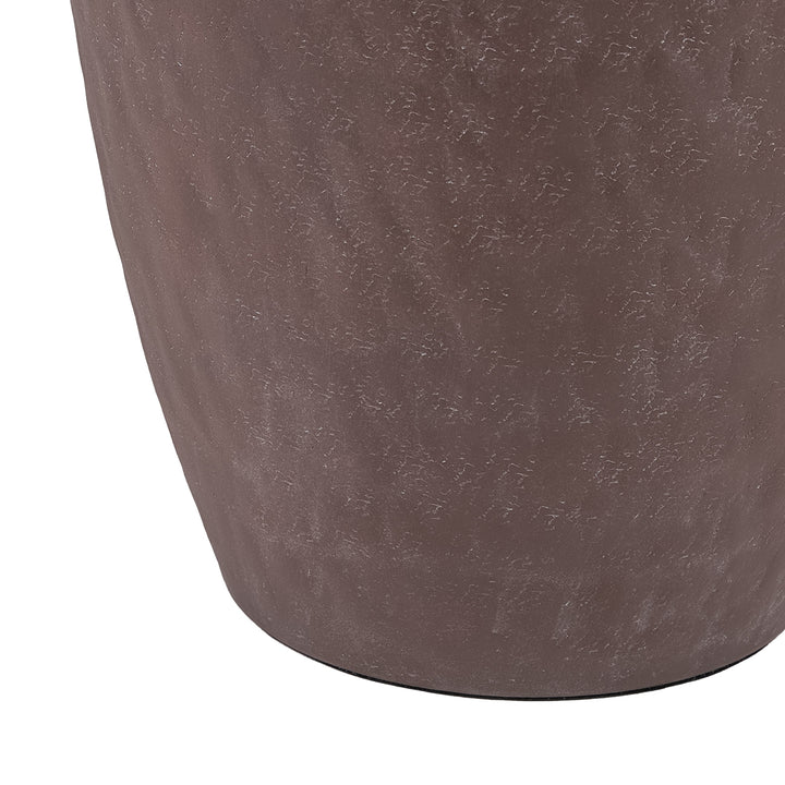 Samui Brown Stonewash Tapered Planter
