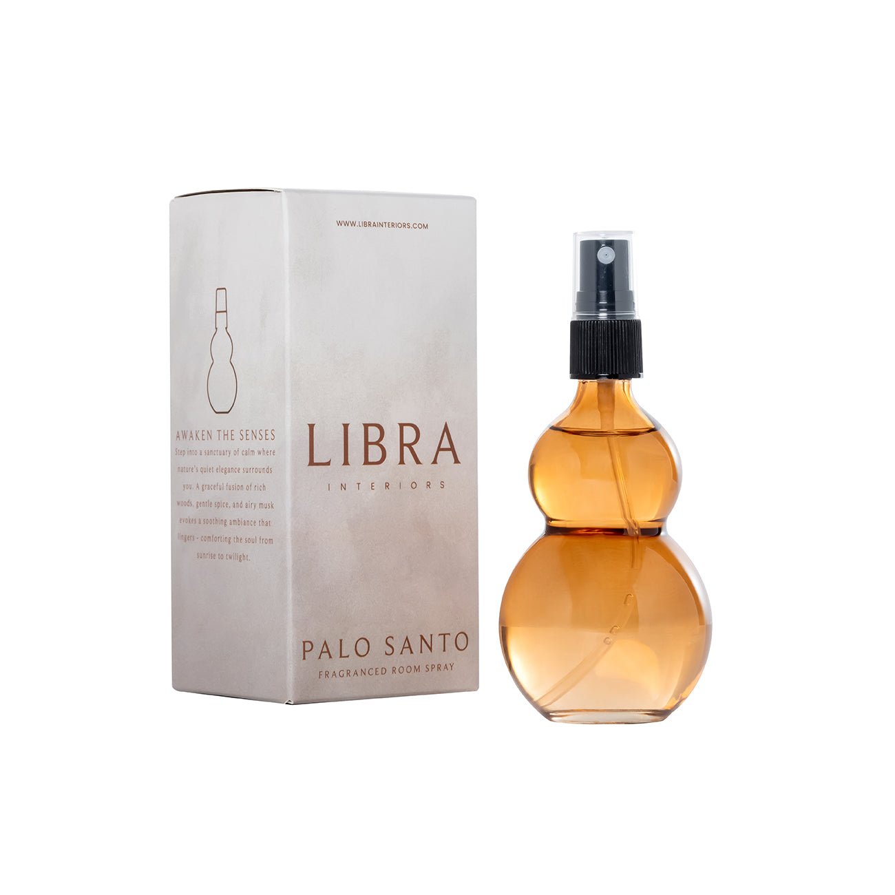 100ml Room Spray Palo Santo, Amyris, Clove, Vetiver by Libra Interiors