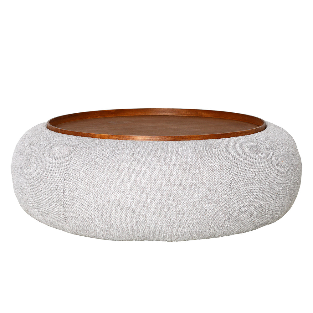 Gensen Ottoman in Oatmeal Large 100cm
