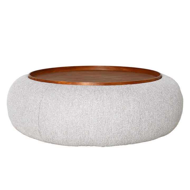 Gensen Ottoman in Oatmeal Large 100cm