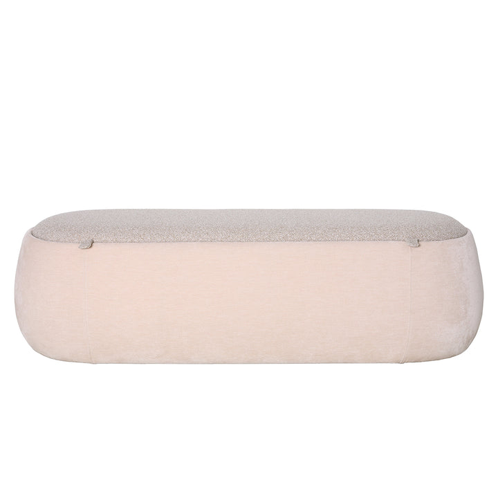 Clemance Storage Bench Mushroom
