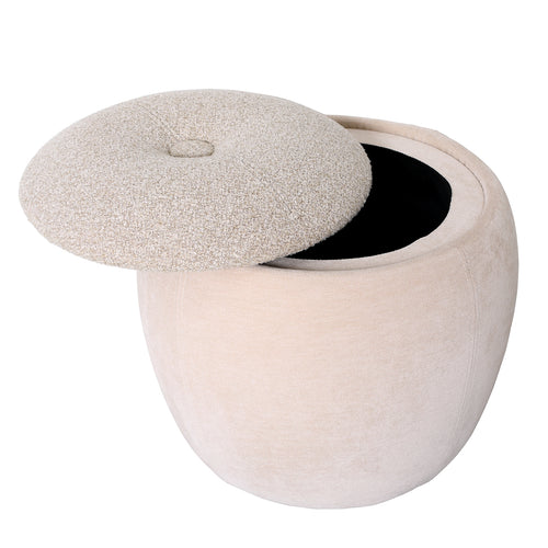 Clemance Storage Stool Mushroom