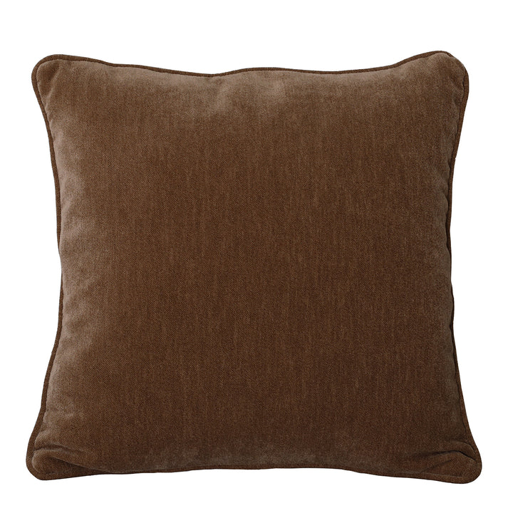 Eden Cushion in Mocha Velvet 47x47cm