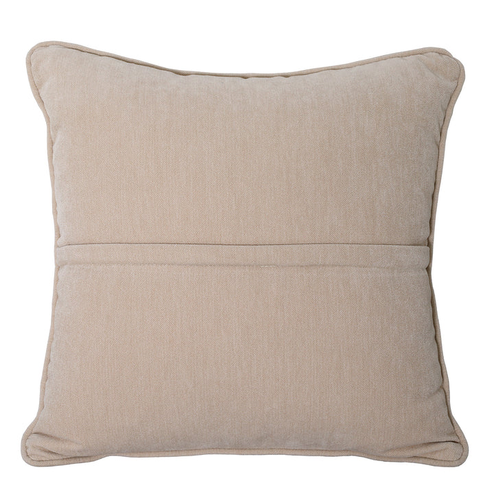 Eden Cushion in Warm Stone Velvet 47x47cm